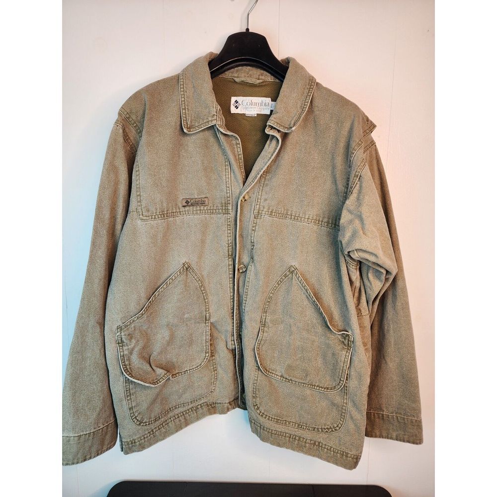 Columbia Vintage 90s Large Radial Sleeve Tactical Gorpcore Utility‎ Jacket Coat